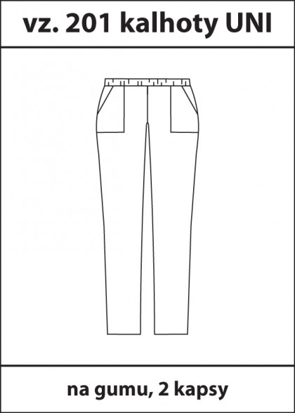 Obrázek produktu Pracovní kalhoty do gumy