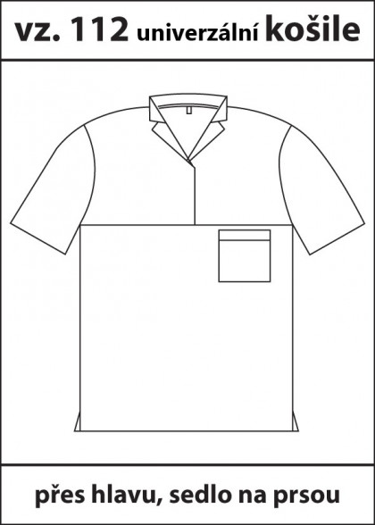Obrázek produktu Košile přes hlavu UNI